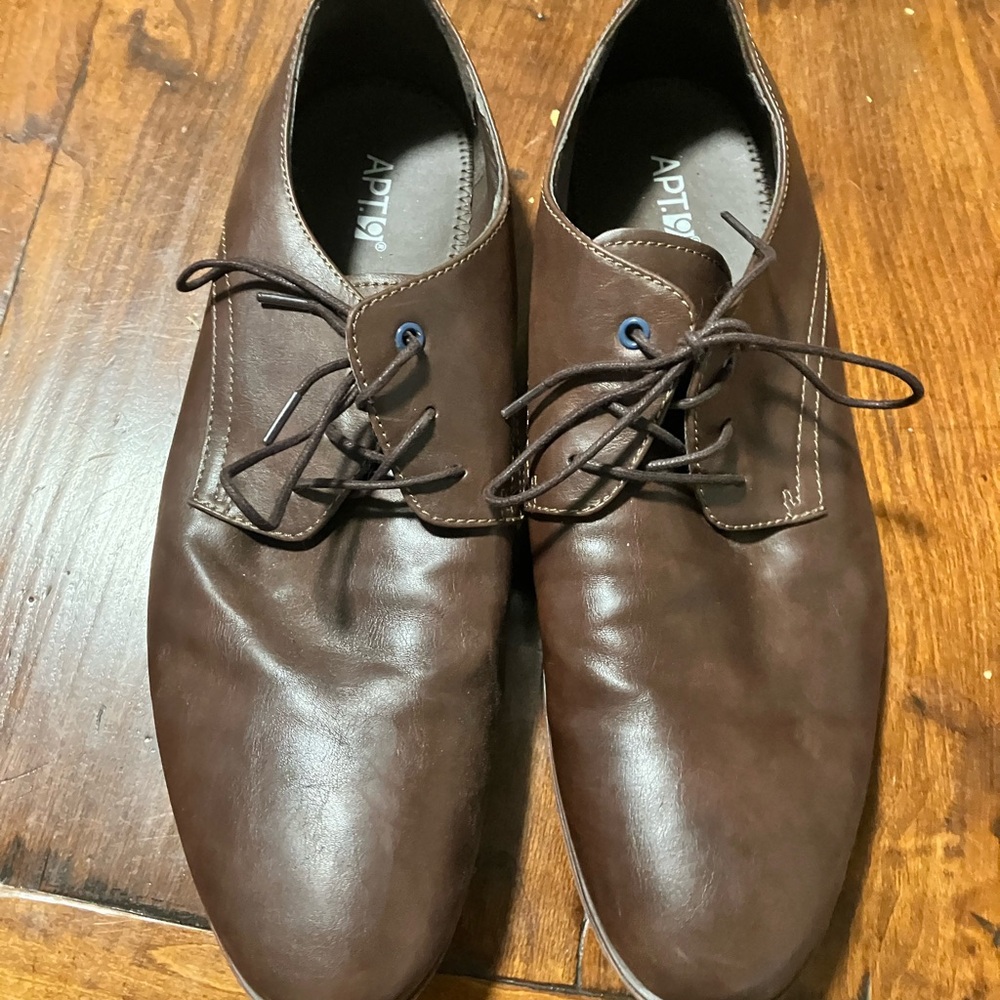 Men's Brown Leather Shoes